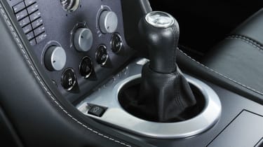 Aston Martin V8 Vantage cockpit