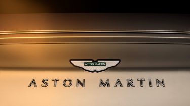 Aston Martin DB12 Goldfinger Edition badge