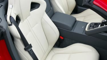 2013 Jaguar F-type V8 S leather sports seats