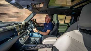 Land Rover Defender Octa – interior
