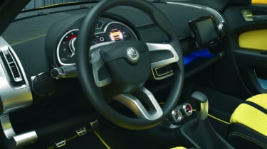 Skoda Joyster concept coupe interior