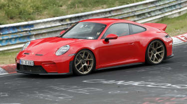Porsche 911 GT3 Ducktail spies