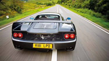 Ferrari F50 rear shot