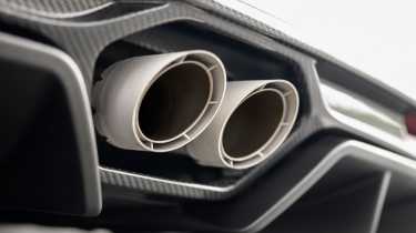 Alpine A110 R Le Mans – exhaust