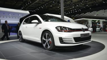 VW Golf GTI revealed at the Paris motor show
