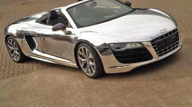 chrome wrap cars