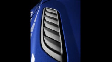 Vauxhall VXR8 GTS-R blue - UK car bonnet vent