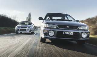Mitsubishi Lancer Evolution VI GSR v Subaru Impreza RB5 WR Sport 
