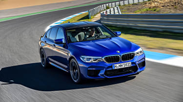 BMW M5 review - track