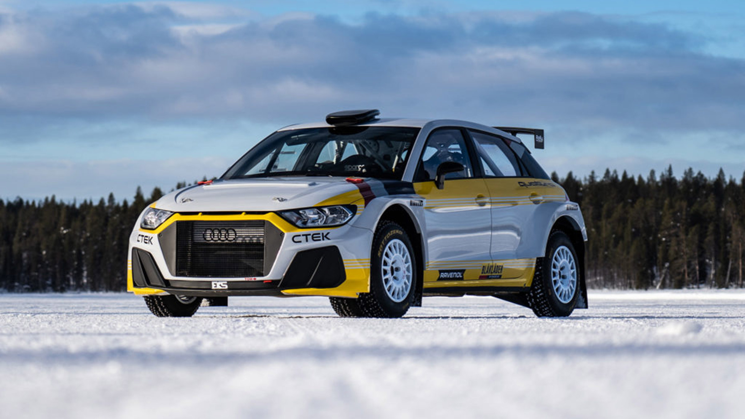EKS launches Audi A1 Quattro Rally2 car