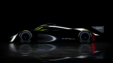 Peugeot Sport Hybrid4 500kW - silhouette
