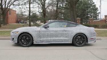 Ford Mustang Shelby GT500 in testing – side