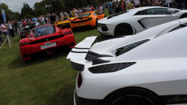 Enzo, Aventador, Agera, MP4-12C, Carrera GT, Veyron