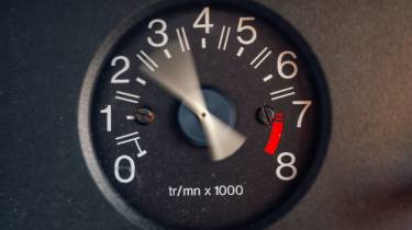 Citroën AX GT rev counter