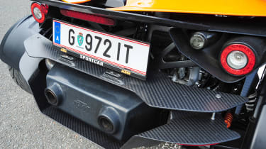 KTM X-Bow exhaust