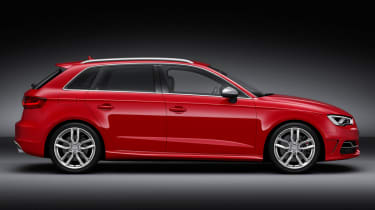 2013 Audi S3 quattro Sportback side profile