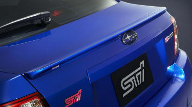 Subaru Impreza STI S206 rear spoiler