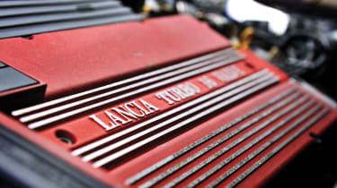 Lancia Delta Integrale Evo 3 16v engine bay
