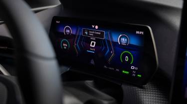 Cupra Raval screen
