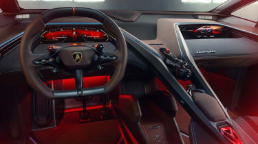 Lamborghini Lanzador – steering wheel