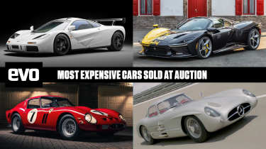 Most expensive cars sold at auction