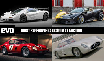 Most expensive cars sold at auction