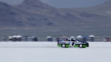 Bonneville Skoda Octavia vRS record attempt