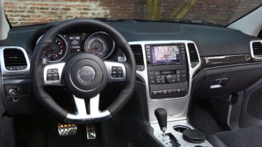 2012 Jeep Grand Cherokee SRT interior dashboard