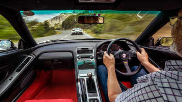 Honda NSX-R – interior
