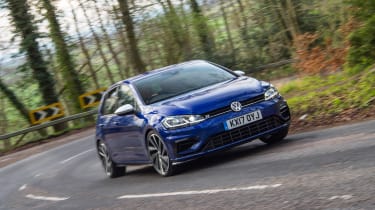 Volkswagen Golf R - front cornering