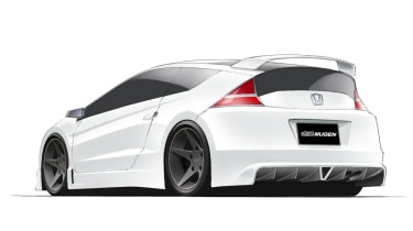 Tuned Honda CR-Z Mugen hybrid sports coupe