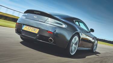 Aston Martin V12 Vantage rear