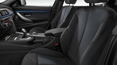 BMW 3-series GT front seats