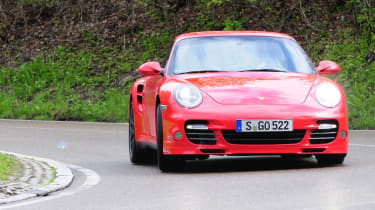 Porsche 911 Turbo S front corner early