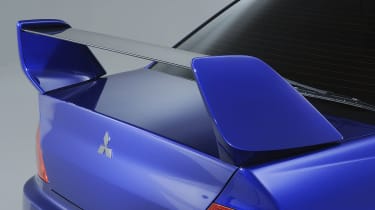 Mitsubishi Evo IX rear spoiler