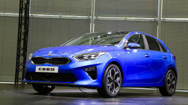 Kia Ceed launch images - front quarter