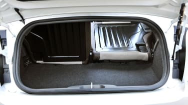 Fiat 500C roof controls interior