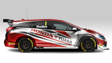 Honda reveals Civic Tourer BTCC entry