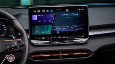 Cupra Terramar – infotainment screen