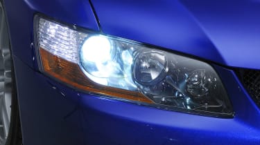 Mitsubishi Evo IX headlight