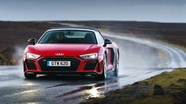 Audi R8 Spyder front