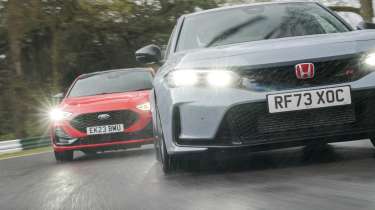 Ford Focus ST Track Pack v Honda Civic Type R