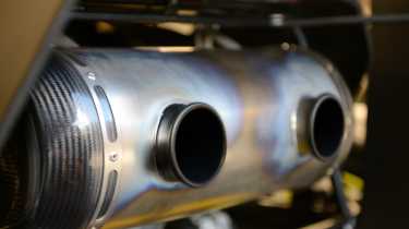 Ariel Atom 4RR – exhaust