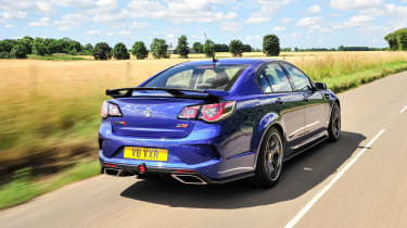 Vauxhall VXR8 GTS-R blue - UK car rear 2