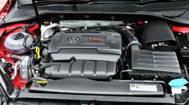 2013 VW Golf GTI mk7 2.0 TSI turbo engine