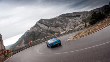 Bentley Continental GT V8 S - driving rear