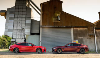 Audi RS7 vs M8 Comp GC - side static