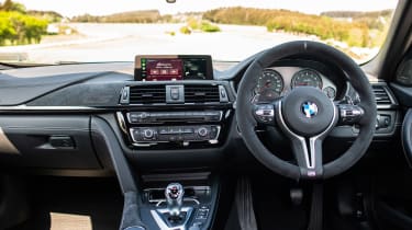 2018 BMW M3 CS - dash