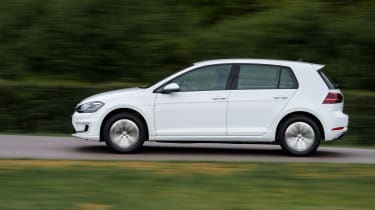 Volkswagen e-Golf - side