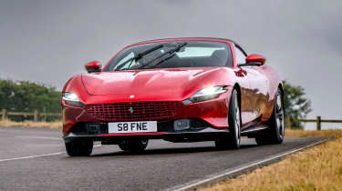 Ferrari Roma Spider front